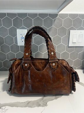 Women's Genuine Brown Italian Leather Handbag